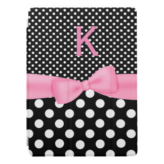 Black and White Polka Dots iPad Pro Smart Cover