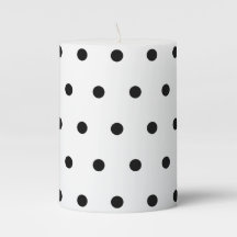 Black And White Polka Dots Pattern