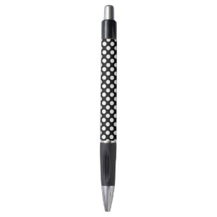 Black and White Polka Dots, Polka Dot Pattern Pen