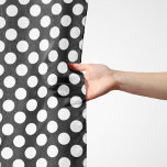 Black and White Polka Dots, Polka Dot Pattern Scarf<br><div class="desc">Cute,  fun and adorable polka dot pattern in black and white color. Modern and trendy gift,  perfect for the polka dots lover in your life.</div>