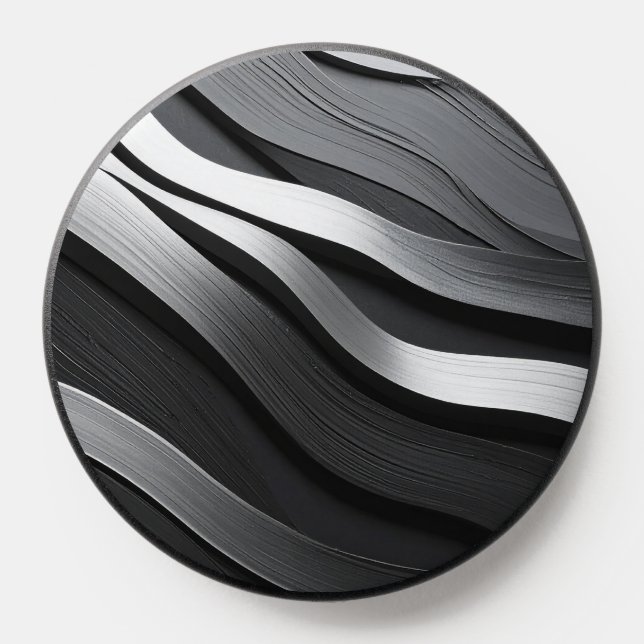 black and white PopSocket (Popsocket)