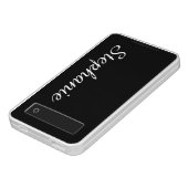 Black and White Portable Charger Custom Power Bank (Ports)
