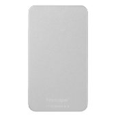 Black and White Portable Charger Custom Power Bank (Back)