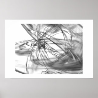 Black and White Poster