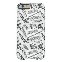 Black and White Pow! Barely There iPhone 6 Case