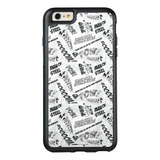 Black and White Pow! OtterBox iPhone 6/6s Plus Case