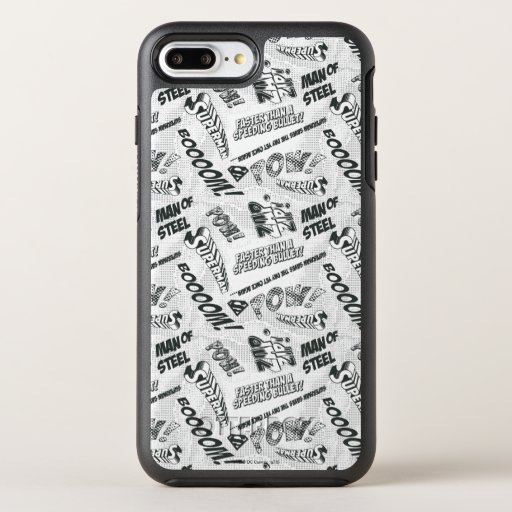 Black and White Pow! OtterBox Symmetry iPhone 8 Plus/7 Plus Case