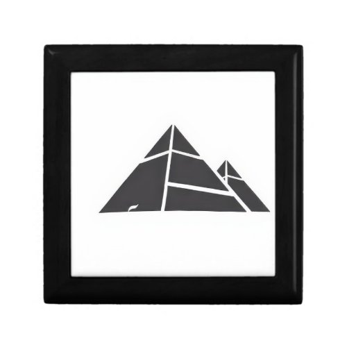 Black and White Pyramids Gift Box