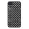 Black and White Quatrefoil Pattern