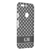 Black and white queen chess piece custom Android Uncommon Google Pixel Case (Back/Right)