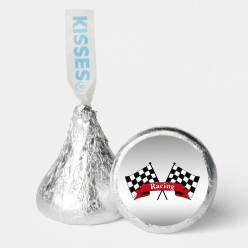 Black and White Racing Flags  Hersheys Kisses