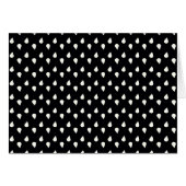 Black and White Raindrops (Front Horizontal)