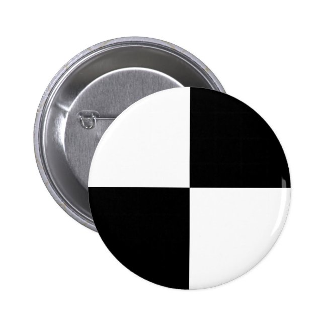 Black and White Rectangles Button