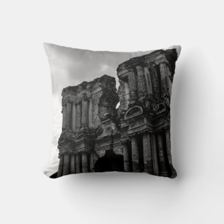 Black and white Ruins of Antigua Guatemala