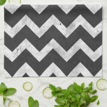 Black and white Rustic Chevron pattern