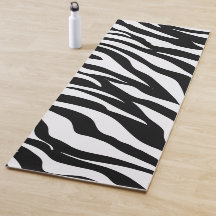 Black and White Safari Zebra Animal Print 