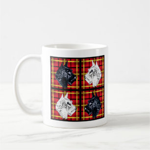 Black and White Scottish Terrier mug