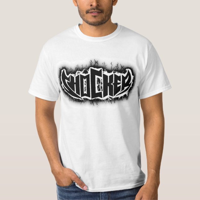 Black and White Shocker T-Shirt (Front)