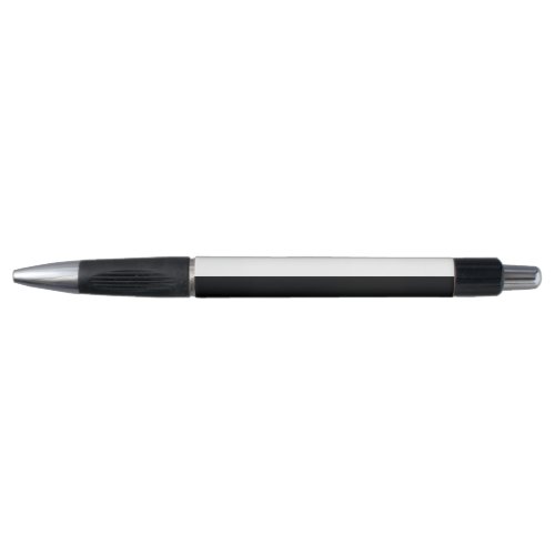 Black and White Simple Extra Wide Stripes Pen