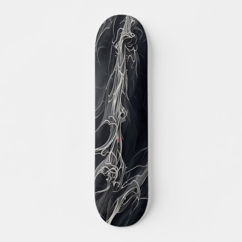 Black and White Skateboard