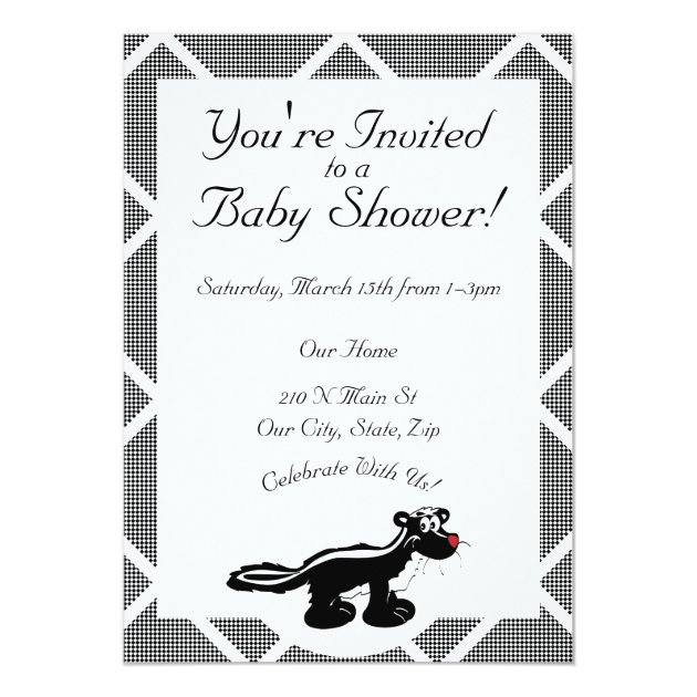 black panther baby shower invitations