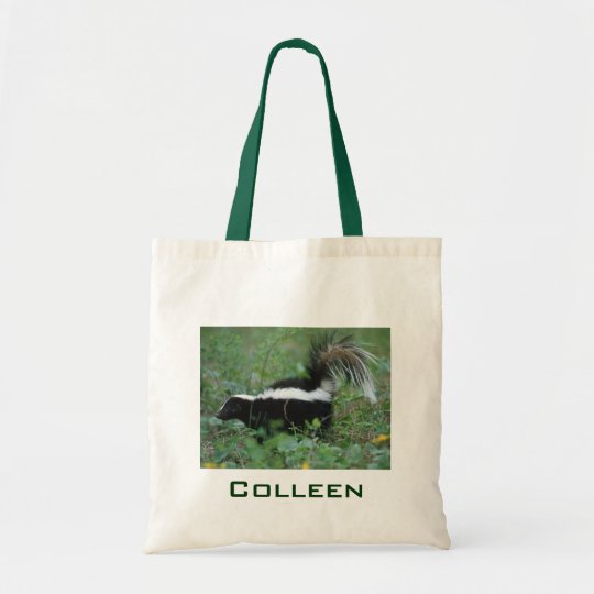Black And White Skunk Bag