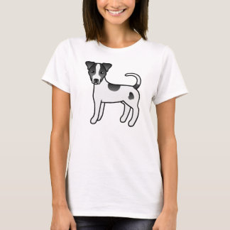 Black And White Smooth Coat Parson Russell Terrier T-Shirt