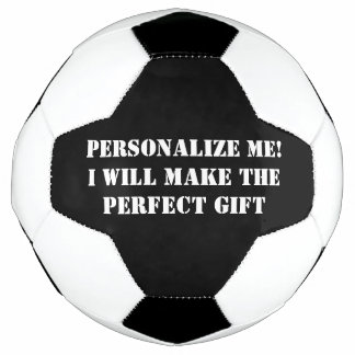 Black and white soccer ball/ custom soccer ball
