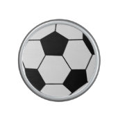Black and White Soccer Ball Speaker (Front)