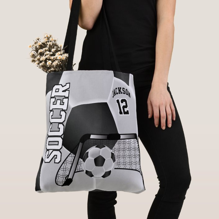 soccer tote bag