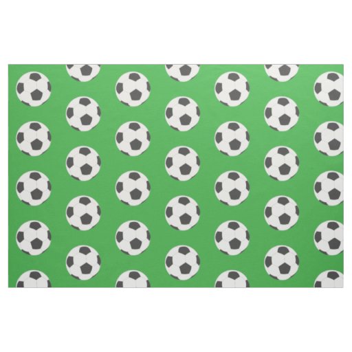 Black and White Soccer Balls on Green Fabric