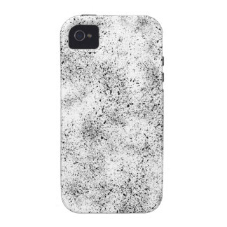 Black and White Speckled iPhone 4 Cover