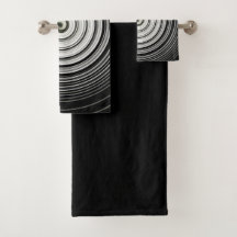 black and white spiral