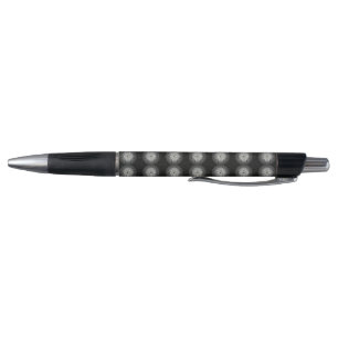 Black And White Spiral Pen