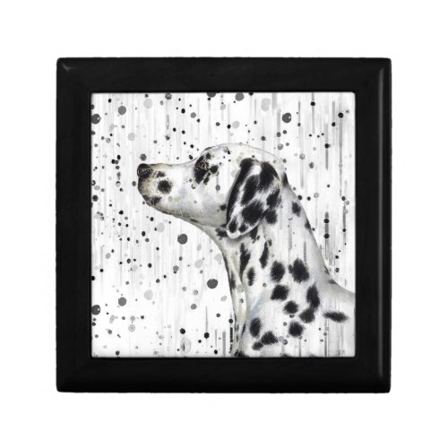 Black and White Spotty Dalmatian Dog Gift Box