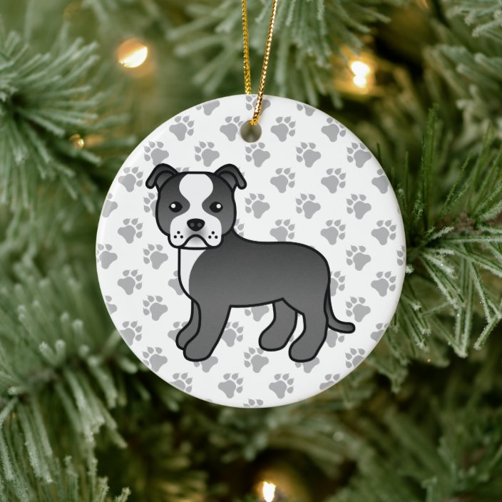 staffordshire terrier ornament