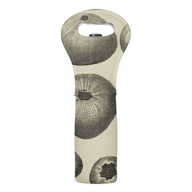 Black and White Starfish Wine Bag (Back)