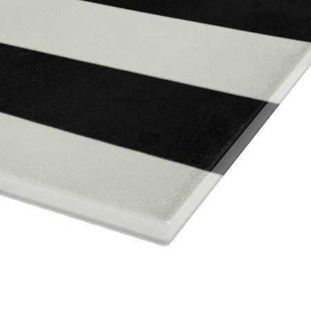 Black And White Stripe Cutting Board