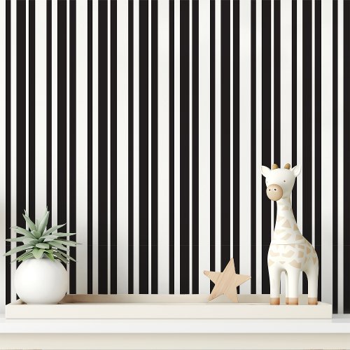 Black And White Striped Wallpaper