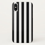 Black And White Stripes Iphone Xs Case at Zazzle