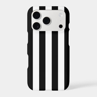 Black and White Stripes Iphone 18 Pro Case