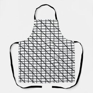 Black and White Stripes Pattern     