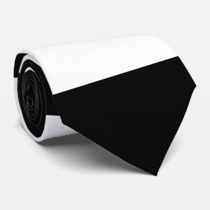 Black and White Stripes, Striped Pattern, Lines Neck Tie