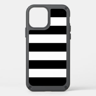 Black and White Stripes, Striped Pattern, Lines Speck iPhone 12 Case