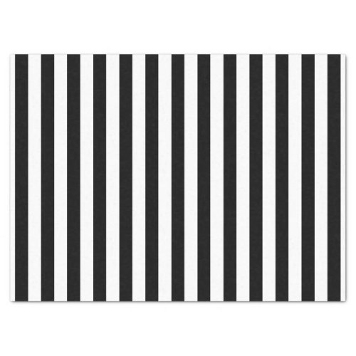 Black and White Stripes Striped Pattern Lines Tissue Paper