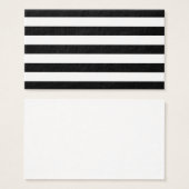 Black And White Stripes Stylish (Front & Back)