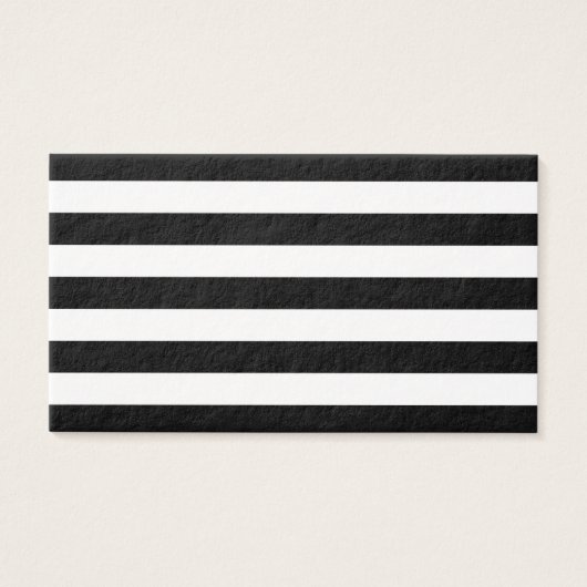 Black And White Stripes Stylish (Front)