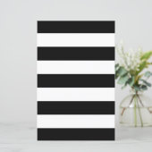 Black And White Stripes Stylish (Standing Front)