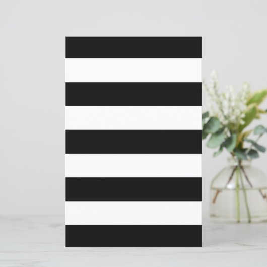 Black And White Stripes Stylish (Standing Front)