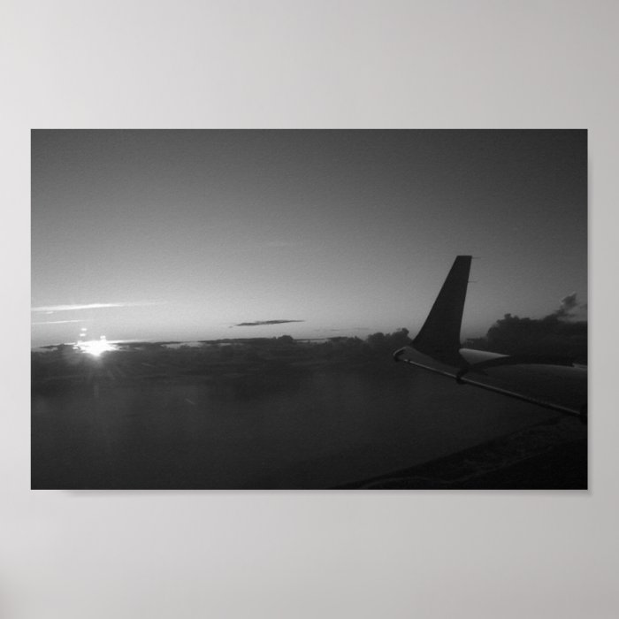 Black and white sunrise lear31 posters